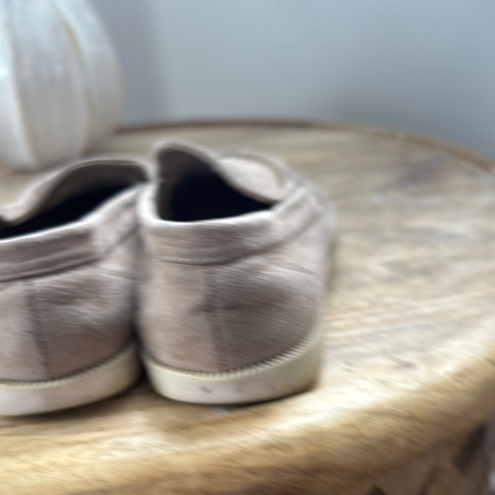 Kids Suede Loafers - Beige - Picture 3 of 4